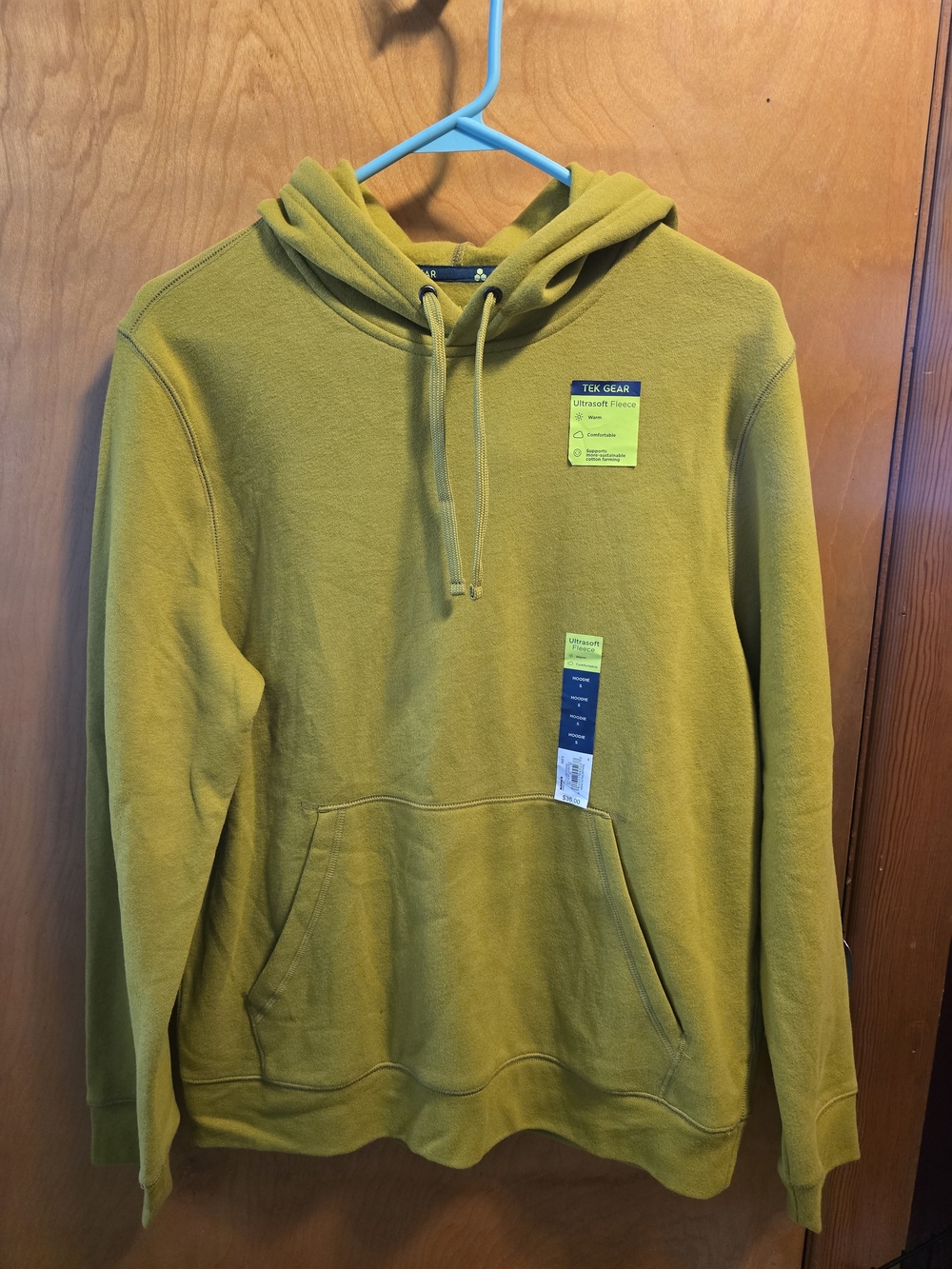 2/$15 tek gear Olive-Yellow Pullover Hoodie
